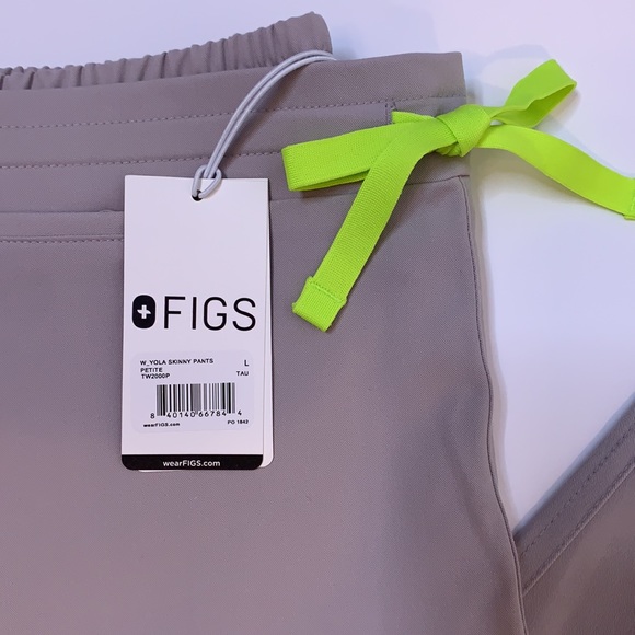 Figs Slate Yola Skinny scrub pants Petite Large - Picture 3 of 12